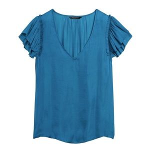 Soft satin blouse